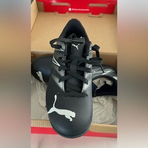 New in the box Puma soccer turf shoes kids
